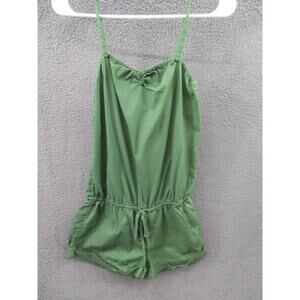 PINK Victoria's Secret Women's XS Green Shorts Romper